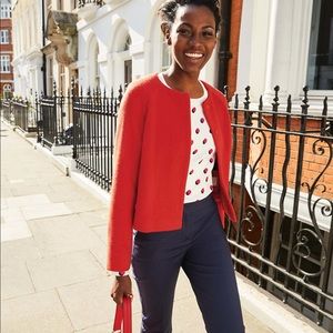 Boden cropped sienna jacket, us 12